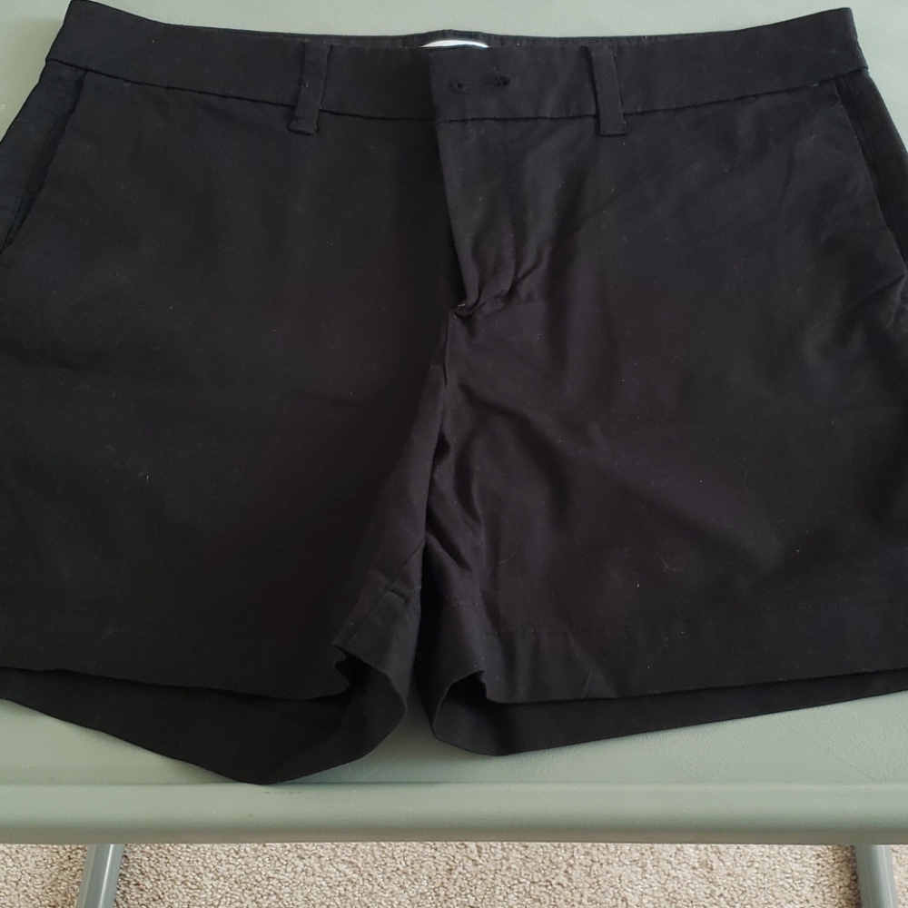 Brand New Old Navy Sz 12 Black 5-in Chino Shorts
